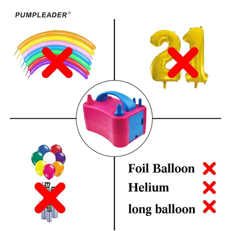 dual nozzle balloon pump 14